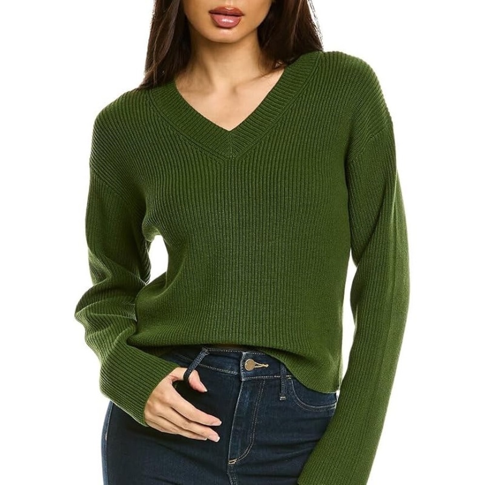 ✨Vince Drop-Shoulder V-Neck Sweater✨NWT